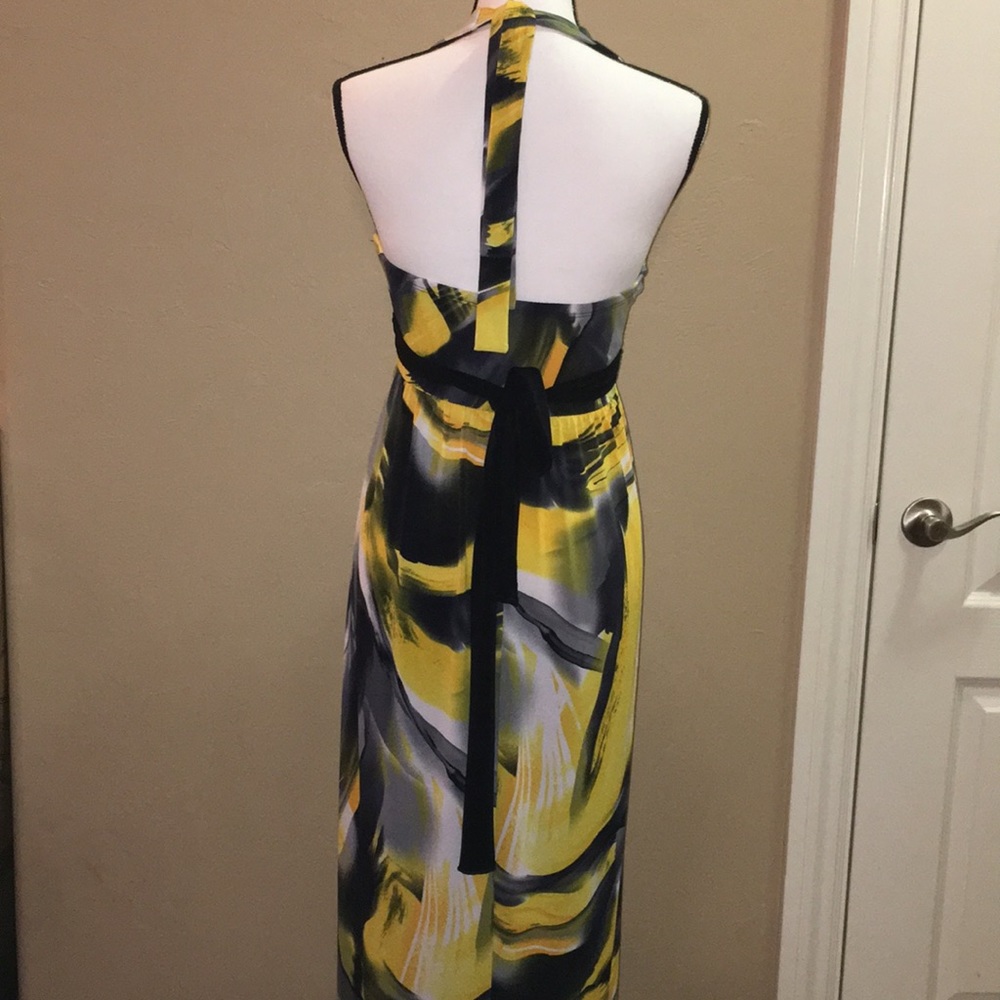 Abstract Halter Dress - Picture 2 of 2